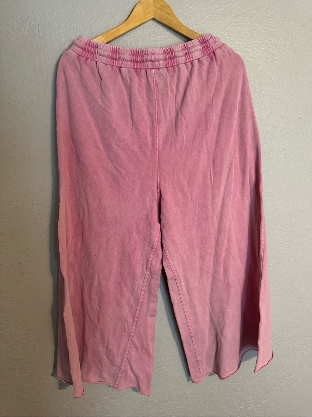 Easel Soft Pink Cinch-Waist Lounge Pants - Picture 3 of 3